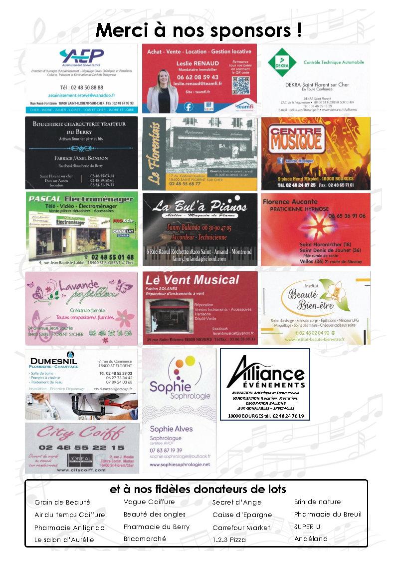 Plaquette sponsors ecole de musique 2025 v2